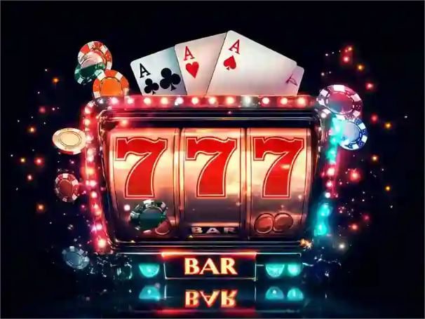 Layar perincian fitur bonus permainan Blueprint Gaming dengan simbol wild, scatter, dan informasi RTP